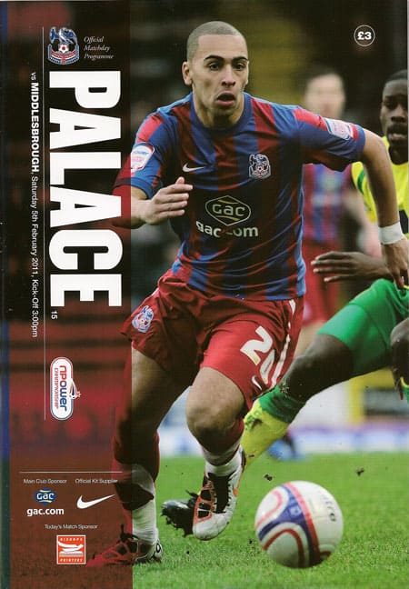 Crystal Palace FC v Middlesbrough FC